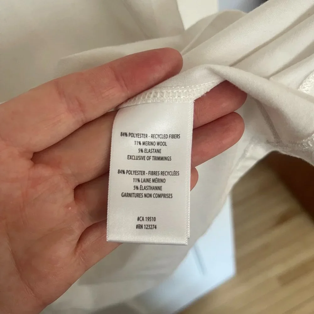 NWOT Lole Merino Wool Blend Drop Shoulder T-Shirt - Picture 3 of 5